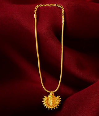 The Nagara Lakshmi Silver Necklace & Earrings