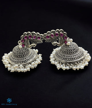 KO Jewellery jhumka with pearls