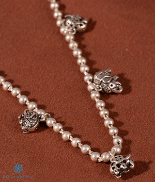The Elephant Silver Necklace