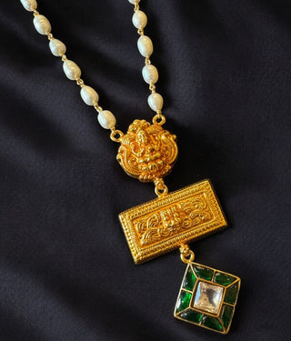 The Katha Silver Kirtimukha Necklace