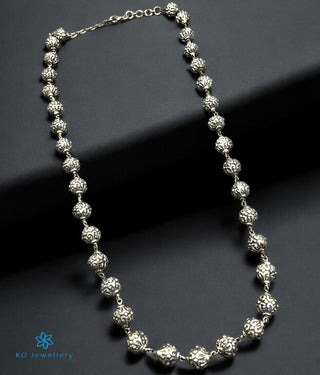 The Nakkasi Beads Silver Chain (Oxidised)