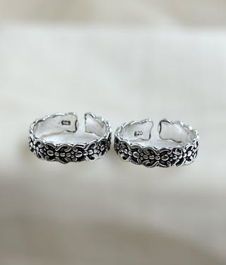 The Tejas Silver Toe-Rings