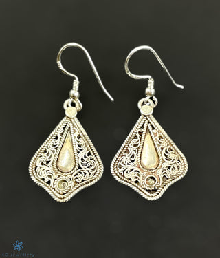 The Bodhya Silver Earrings