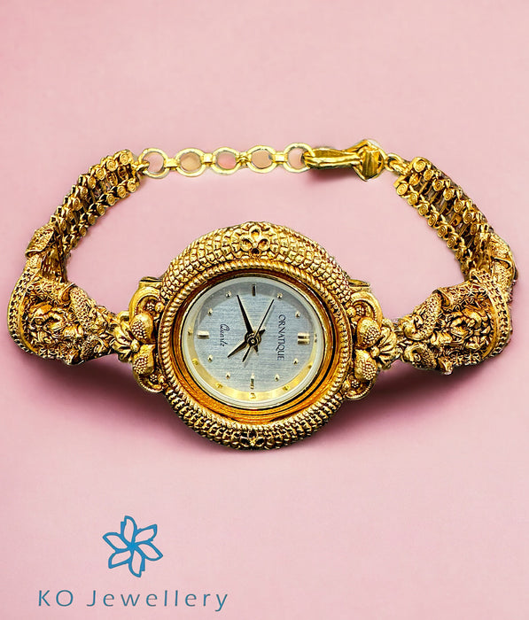 The Vadhu Ornate Silver Watch