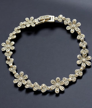 The Timeless Tiara Silver Marcasite Bracelet