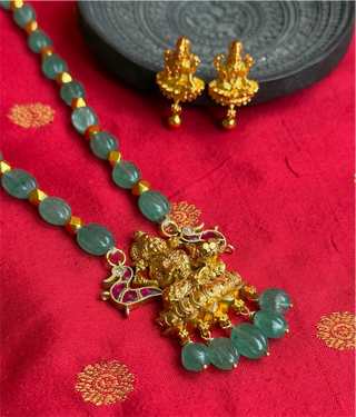 The Maisha Silver Lakshmi Necklace