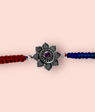 The Nimaya Silver Rakhi