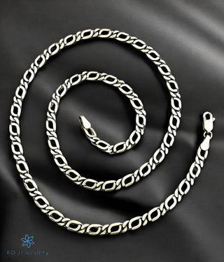 The Zila Silver Men's Chain