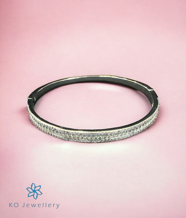 The Ranger Solitaire Silver Openable Bracelet