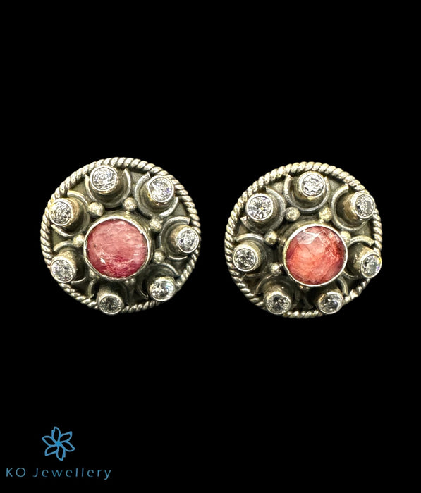 The Omala Silver Gemstone Necklace & Earrings