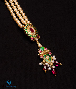 The Samatva Silver Jade Bille or Bridal Choti