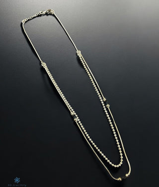 The Camila Silver  Mangalsutra