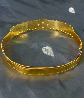 The Kalyani Silver Bridal Oddiyanam/Waist belt