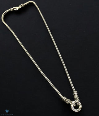 The Barha Openable Silver Marcasite Chain