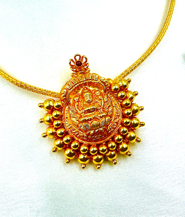 The Avahati Silver Lakshmi Necklace