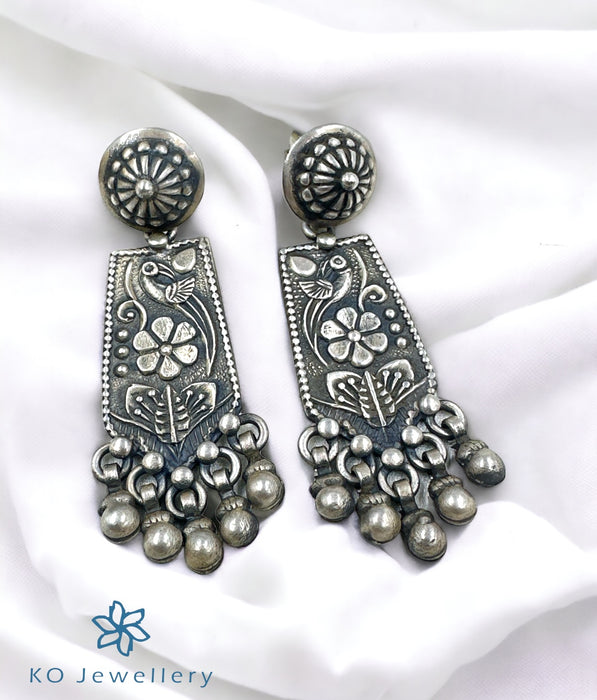 The Taniya Silver Earrings