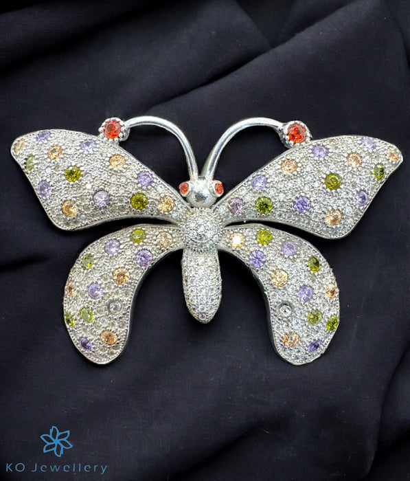 The Butterfly Silver Brooch & Pendant