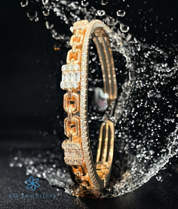The Glenda Silver Rosegold Bracelet