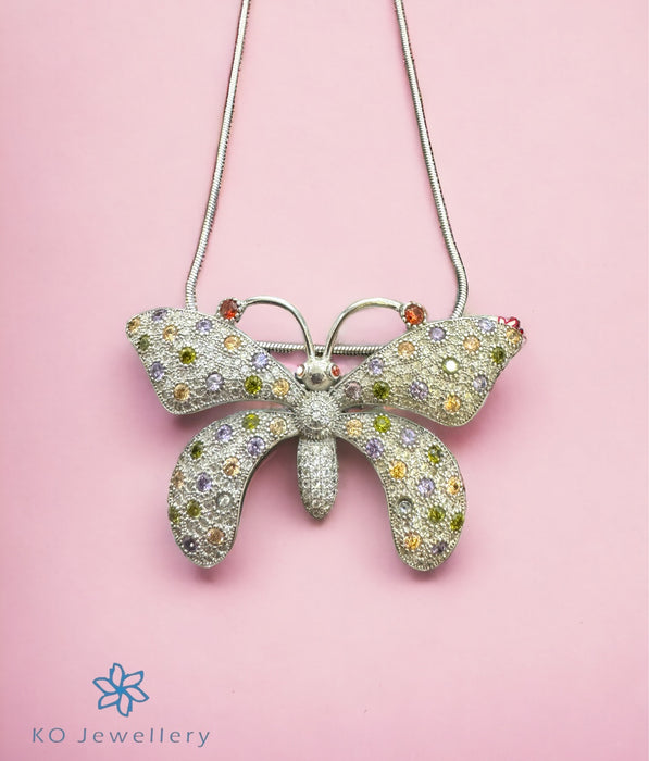 The Butterfly Silver Brooch & Pendant