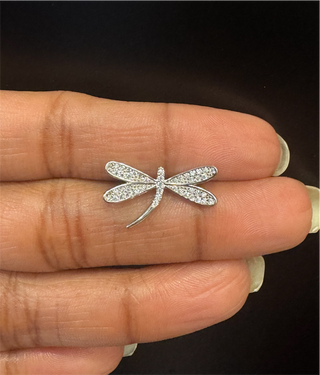 The Nishvi Butterfly Silver Brooch