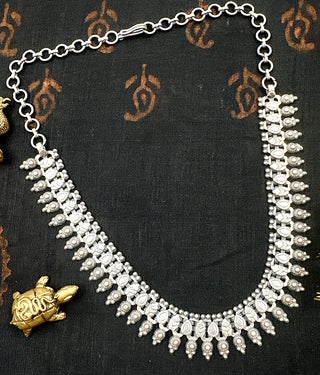 The Intricate Silver Antique Necklace