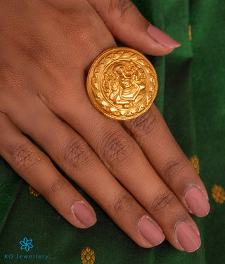 The Devavat Silver Finger Ring