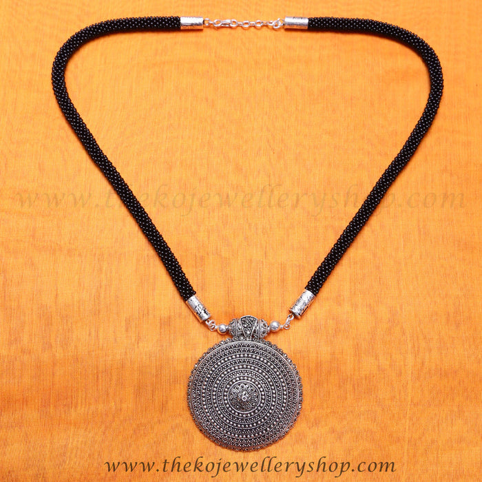 The Desna Long Silver Necklace