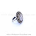 antique coin ring silver office wear online shopping