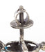Handmade temple jewellery earrings with screw fastening