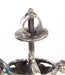 Buy online temple jewellery 925 silver earrings with Bombay screw