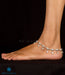 Pretty silver anklets for women shop online