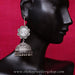 queen Victoria coin jhumka pure silver traditional wear