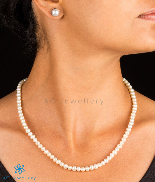 Handmade original pearl necklace