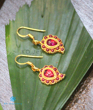 The Amra Silver Kemp Mango Earrings