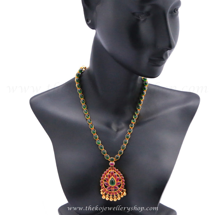 Traditional Addigai necklace World wide shipping indian ethnic necklace for women 