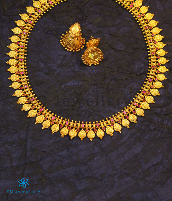 The Devika Antique Silver Lakshmi Coin Necklace/Waistbelt