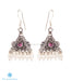 Handcrafted temple jewellery jhumkas for ethnic wear