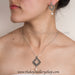 new collection silver marcasite Pendant Set for women shop online