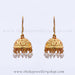 the real deal gold plated silver jhumka