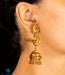 South Indian antique gold temple jewellery jhumkas