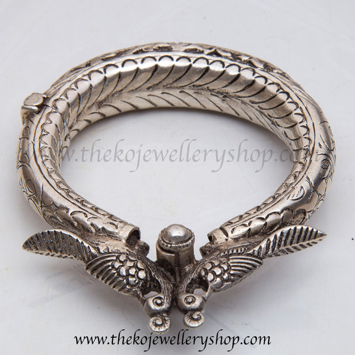 sterling silver plumed peacock,ethnic yet chic buy online 