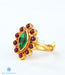 Handcrafted temple jewellery ethnic ring