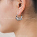 Hand crafted silver animal themed earrings shop online