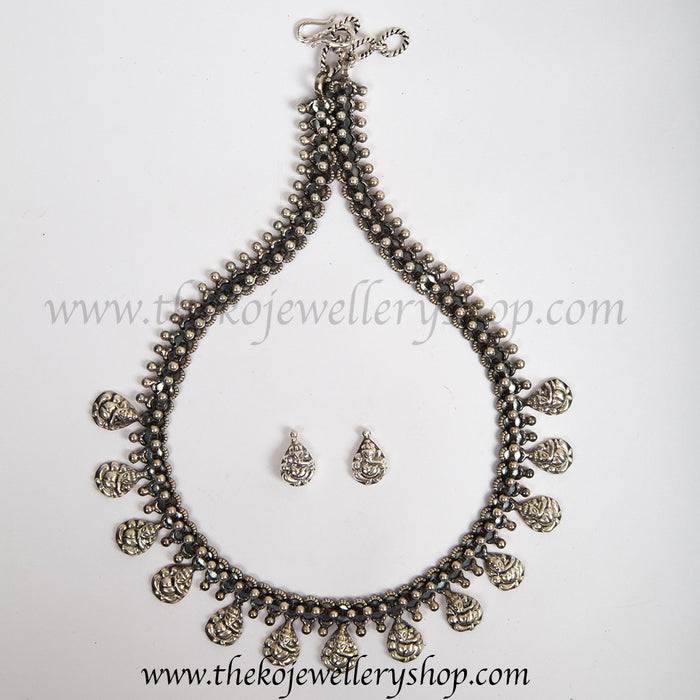 indian antique silver jewellery for women