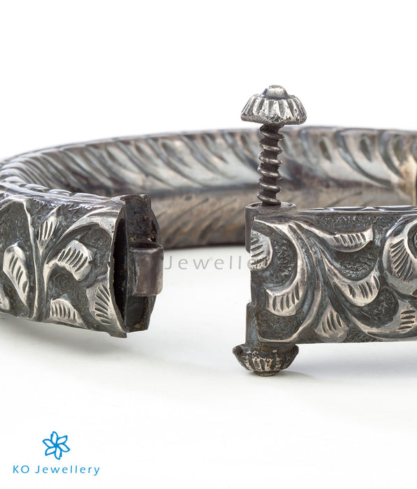 The Yudhvan Antique Silver Bracelet