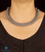 vintage temple jewellery silver choker necklace