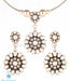 Handmade natural pearl and zircon jewellery online shopping India