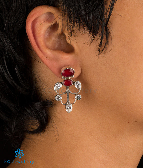 Semi-precious pearl earrings online shopping India