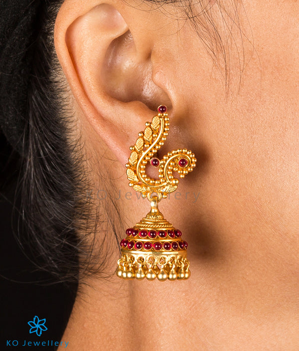 Purchase stunning temple jewellery jhumkas online