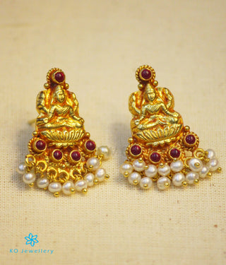 The Paramaa Silver Laxmi Earrings